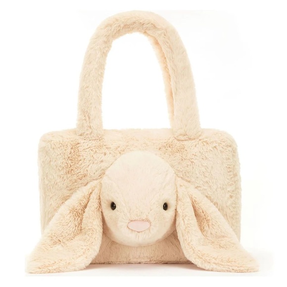 Jellycat NWT Smudge Rabbit Tote Bag Authentic - Picture 12 of 14